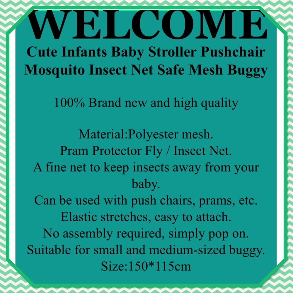 🎉NWT🎉Stroller Mosquitos Insect Mesh Netting🎉 - Picture 6 of 6